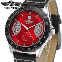  Ceas Automatic WINNER Navy Skeleton